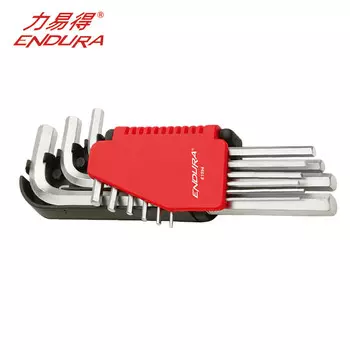 Li Yi De, 9 штук, метрическая удлиненная шестигранная отвертка с плоской головкой Endura