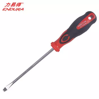 Li Yi De крестовая отвертка с резиновой пластиковой ручкой PH0x100 мм, бытовая отвертка, маленькая отвертка, инструмент для ремонта отвертки E6573 Endura