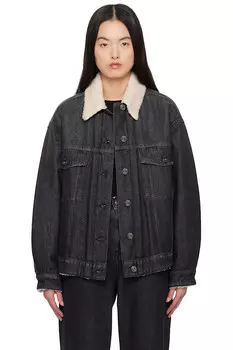 Либано джинсовая куртка Weekend Max Mara, черный