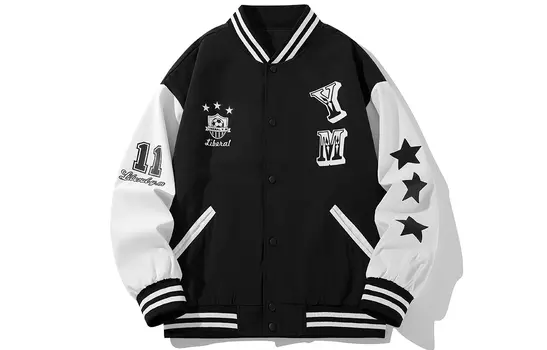 Liberal Youth Ministry Бейсбольная куртка унисекс «Либеральное молодежное министерство», Черный (обычная версия)