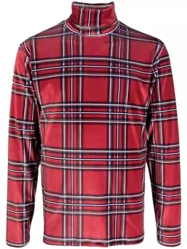 Liberal Youth Ministry джемпер в клетку тартан, красный