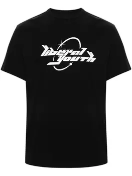 Liberal Youth Ministry футболка с логотипом, черный