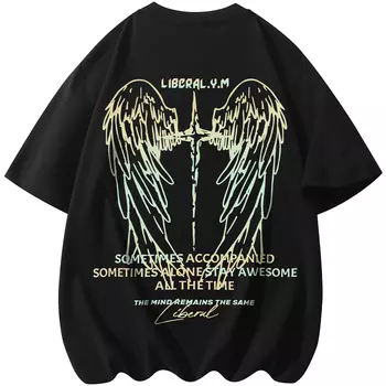 Liberal Youth Ministry Футболка унисекс «Либеральное молодежное служение», Черная роза