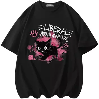 Liberal Youth Ministry Футболка унисекс «Либеральное молодежное служение», бордовый винно-красный