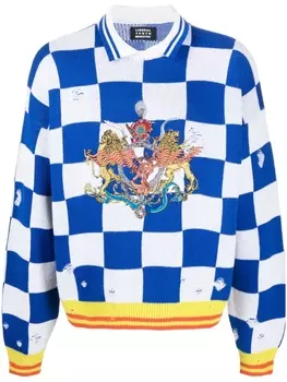 Liberal Youth Ministry трикотажная рубашка поло с длинными рукавами, синий