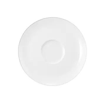 Liberty белое комбинированное блюдце большое 16,5 см Seltmann Weiden, белый