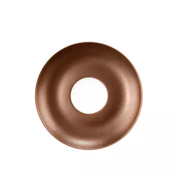 Liberty Bronze Блюдце для эспрессо 12 см Seltmann Weiden, белый/бронзовый