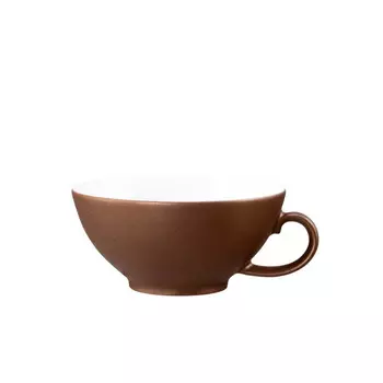 Liberty Bronze Чашка чайная маленькая 0,14 л Seltmann Weiden, белый/бронзовый