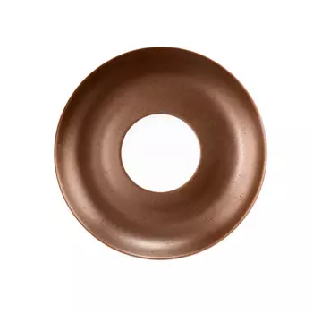 Liberty Bronze комбинированное блюдце большое 16,5 см Seltmann Weiden, белый/бронзовый