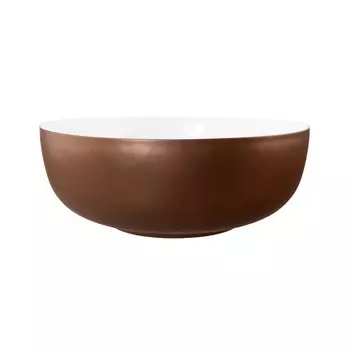 Liberty бронзовая чаша круглая 28 см Seltmann Weiden, белый/бронзовый