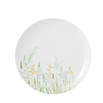 Liberty Meadow Grasses Green Тарелка для завтрака круглая 22,5 см Seltmann Weiden, белый/красочный