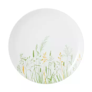 Liberty Meadow Grasses Зеленая тарелка круглая 27,5 см Seltmann Weiden, белый/красочный
