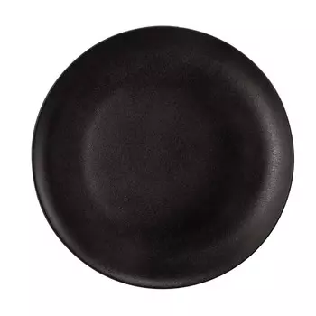 Liberty Velvet Black Тарелка обеденная круглая 27,5 см Seltmann Weiden, черный
