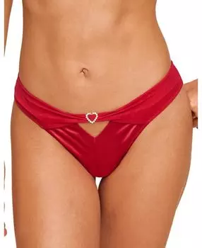 Libi Женские Трусики Cheeky Adore Me, красный