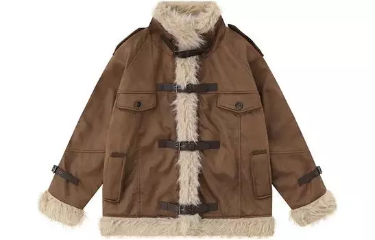 Libito Женская Кожаная Куртка, Черный