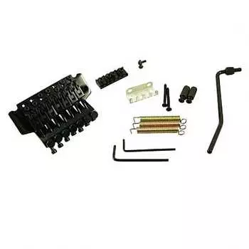 Лицензированное WD 7-струнное тремоло Floyd Rose, черное WDFR7B