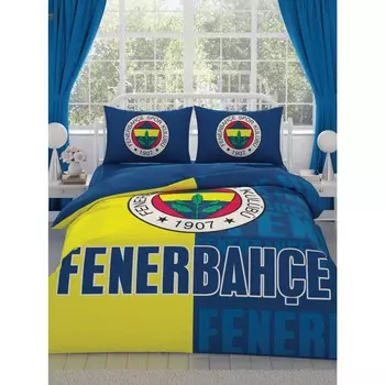 Лицензированный Комплект постельного белья с логотипом Tac Fenerbahce Parca