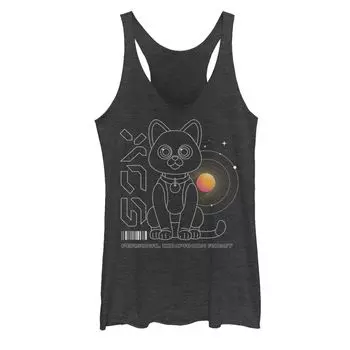Личный робот-компаньон Disney/Pixar Lightyear для юниоров, эскиз штрих-кода Sox, майка Racerback Licensed Character