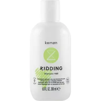 Liding Kidding Шампунь H&B для мытья волос без слез для детей, 200 мл, Kemon