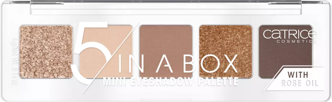 Lidschatten Palette 5 In a Box Mini 010 Golden Nude Look 4 г. Catrice