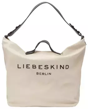 Liebeskind Berlin Hobo "Hobo L", с большим количеством места для хранения, кремовый