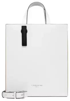 Liebeskind Berlin Shopper, женская сумка-сумка, сертифицирована по LWG, кремовый