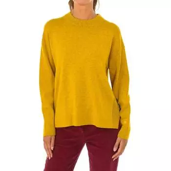 Lienz w шерстяной свитер с длинными рукавами и круглым вырезом ga4fo4 женщина Napapijri, желтый