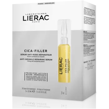 Lierac Cica-Filler сыворотка против морщин и регенерирующая для лица, 3х10 мл/1 упаковка