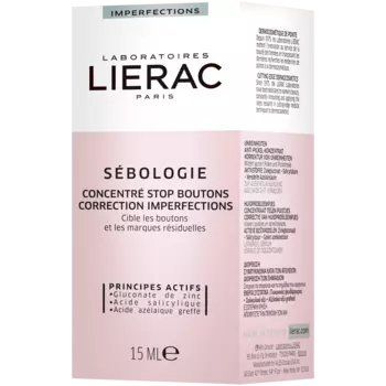 Lierac Sebologie двухфазный концентрат против точечных несовершенств, 15 мл