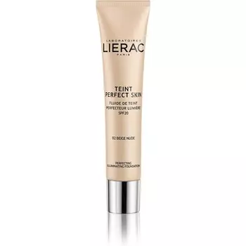 Lierac Teint Perfect Skin Perfecting Осветляющая тональная основа SPF20 30 мл 02 Нюдовый бежевый