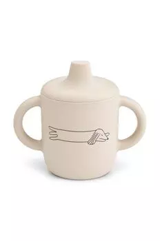 Liewood Детская кружка Нил, коричневый