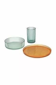 Liewood Детский обеденный набор, бирюзовый