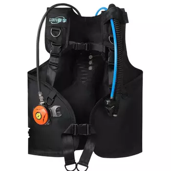 Lieyu (LIEYU) жилет плавучести для дайвинга BCD, жилет для подводного плавания, все черное L1