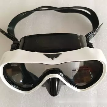 Lieyuzuoji водонепроницаемые очки для плавания, маска с защитой от запотевания, большая оправа, оборудование для подводного плавания, мужские и женские очки для дайвинга для взрослых