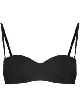 Лиф-балконет на бретелях DOLCE & GABBANA, черный