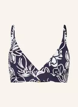 Лиф бикини Allora с цветочным принтом и треугольными чашками Lauren Ralph Lauren, мультиколор