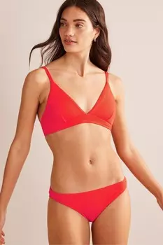 Лиф бикини Arezzo с V-образным вырезом Boden, оранжевый