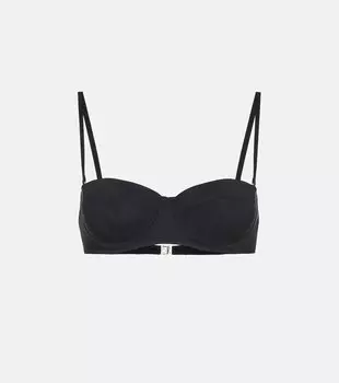 Лиф бикини-балконет Dolce&Gabbana, черный