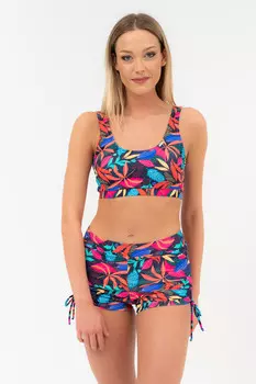 Лиф бикини Budmil, красный/синий