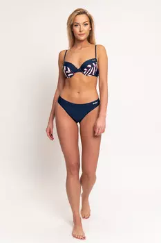 Лиф бикини Budmil, синий/розовый