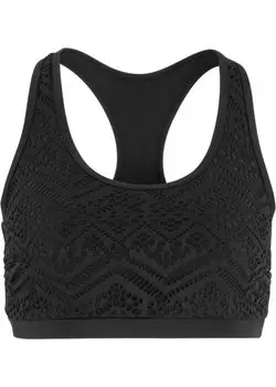 Лиф бикини-бюстье Rainbow, черный