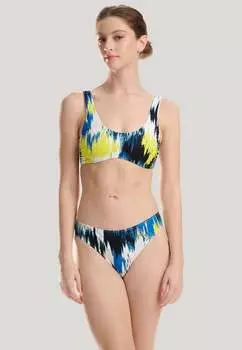 Лиф бикини Essentials Wolford, цвет citron print