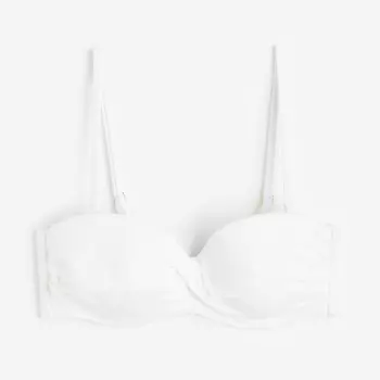 Лиф бикини H&M Balconette Bikini, белый