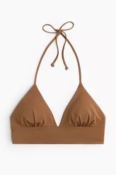 Лиф бикини H&M, коричневый