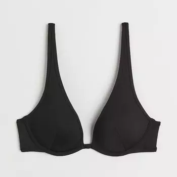 Лиф бикини H&M Push-up, черный