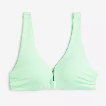 Лиф бикини H&M Push-up, светло-зеленый