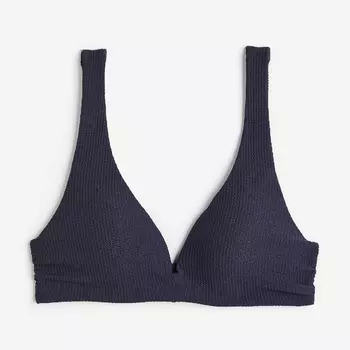 Лиф бикини H&M Push-up, темно-синий