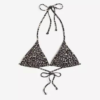 Лиф бикини H&M Triangle, светло-бежевый/черный