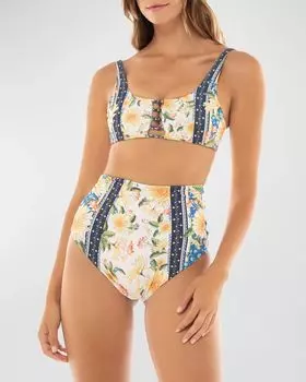 Лиф бикини Hope Jardim Agua Bendita, цвет Multicolor