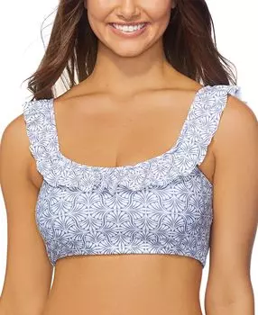 Лиф бикини juniors' margarita с оборками на горловине Raisins, мульти